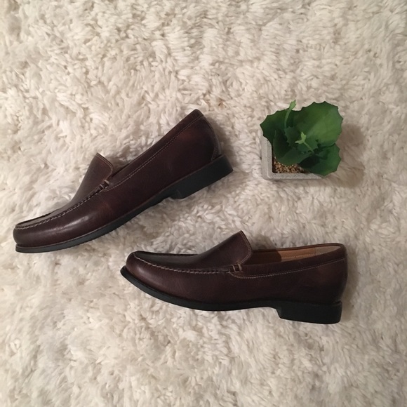 Leather Johnston & Murphy Loafers - Picture 1 of 5